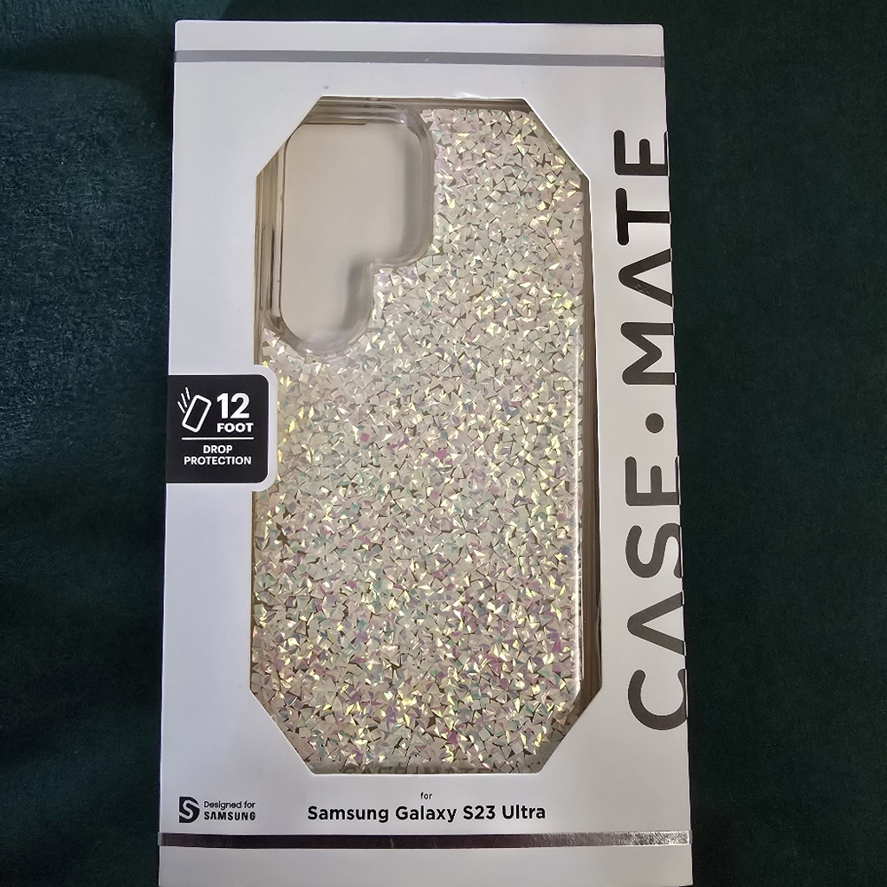 Case-Mate "Twinkle Diamond" Phone Case For Samsung Galaxy S23Ultra - Picture 2 of 4